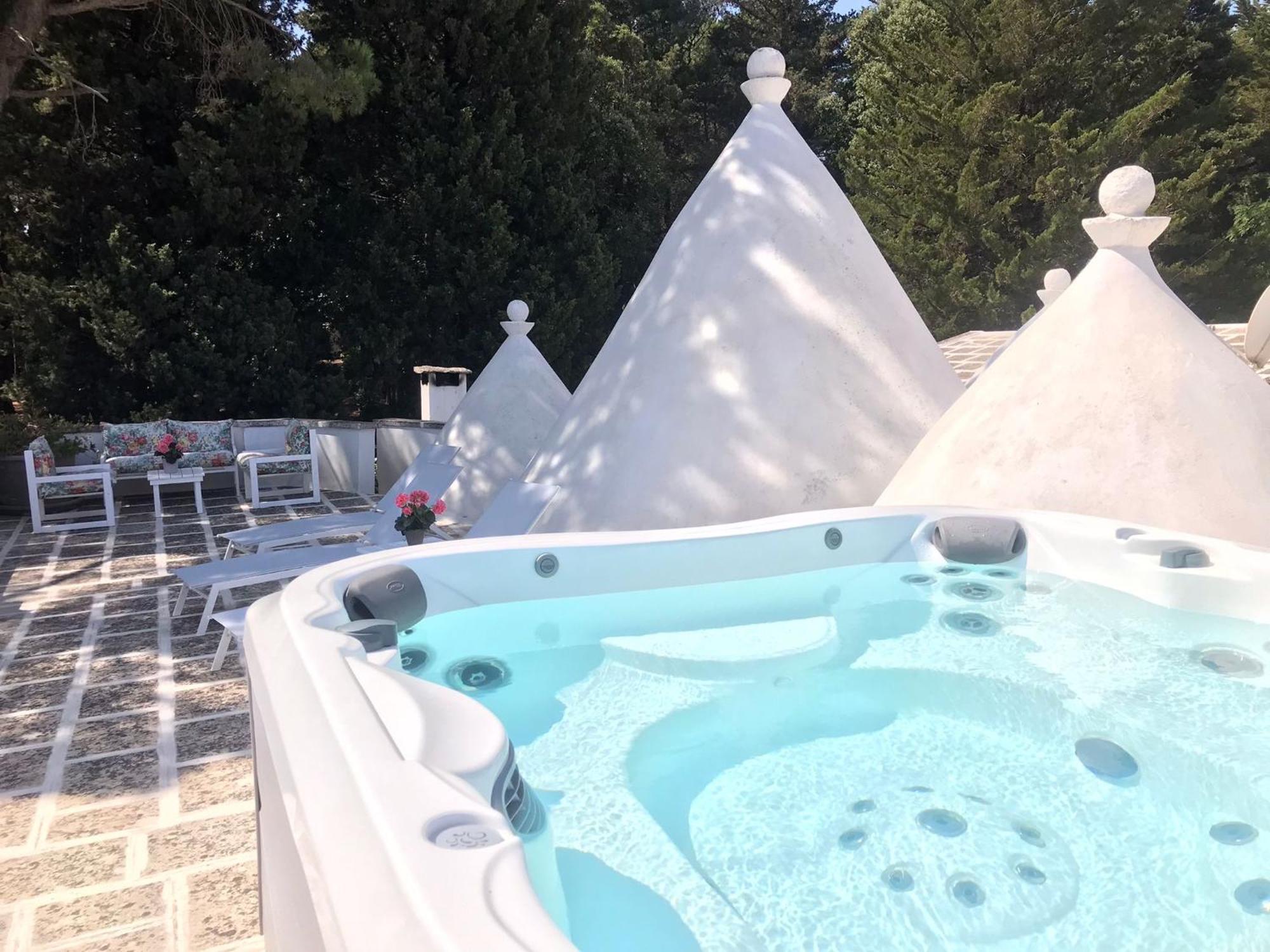 Trullo Villa Giulia 马丁纳弗兰卡 外观 照片